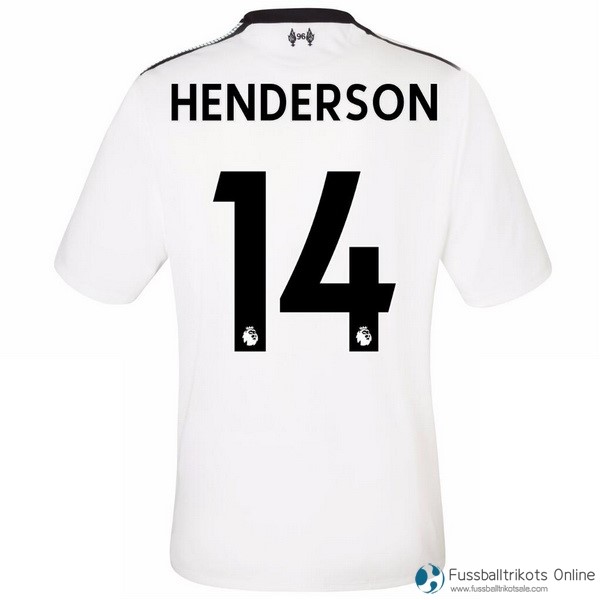 Liverpool Trikot Auswarts Henderson 2017-18 Fussballtrikots Günstig